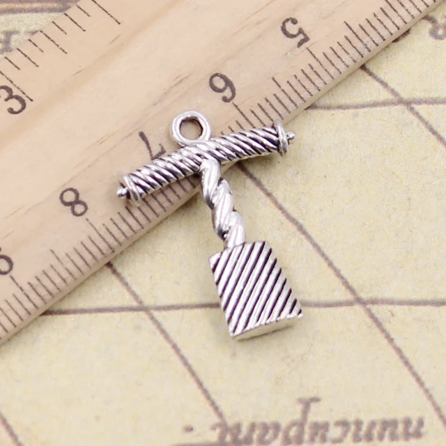 10pcs charms corkscrew wine