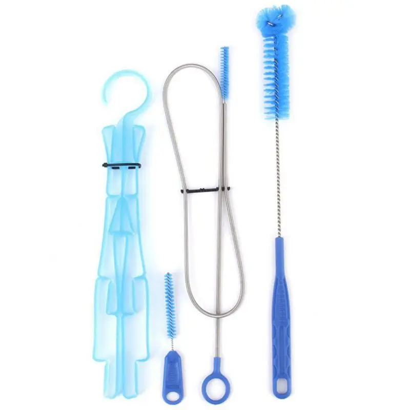 

2018 Cheap Sale Water Bag Cleaning Kit Hydration Water Bladder Bag Cleaning Tube Hose Sucker Brushes Drying Rack Set 4 pcs