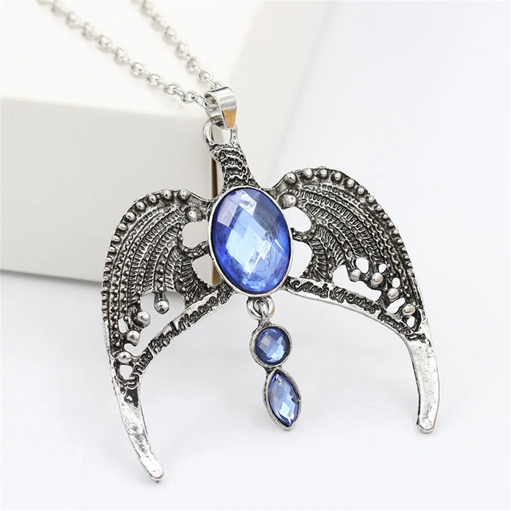 Винтажная Мода Гарри П Lost Diadem of Ravenclaw Lord Voldemort's Horcrux Кулоны ожерелье Косплей