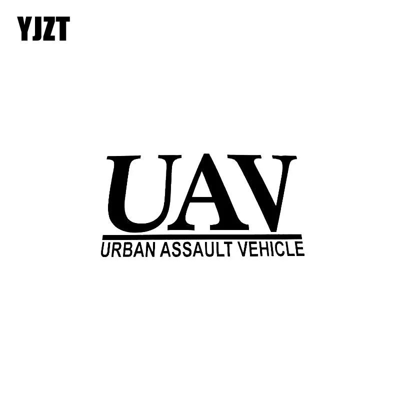 YJZT 14 см * 7 UAV городской штурмовой автомобиль виниловая наклейка смешная