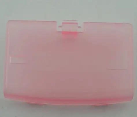 1 шт. для очистки ногтей крышка Дверь оболочка для G-ameboy Advance для G-BA задняя дверь Чехол - Цвет: Transparent Pink