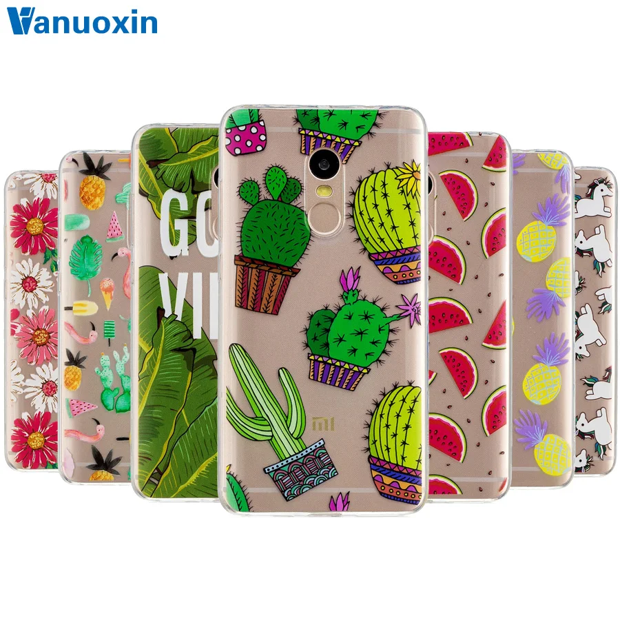 

Soft TPU case sFor Xiaomi Redmi Note 4X Case For coque Xiaomi Redmi Note 4 case Clear Silicone cover Mobile Phone Cases Shell