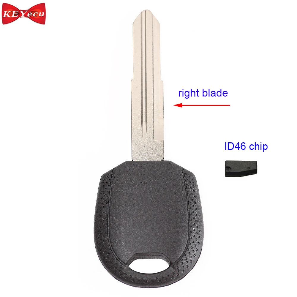 2pcs Transponder Ignition Key For KIA Sorento 2002-2009 ID46 Chip Right Blade HYN7R For Car Key Transponder Chip