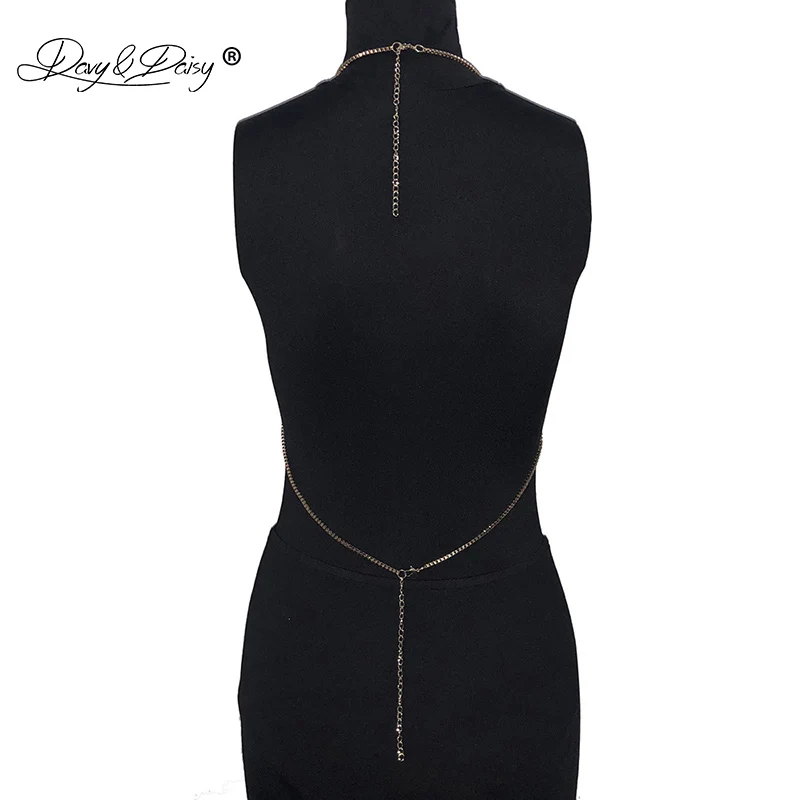 DAVYDAISY Women Sexy Bra Chain Rhinestone Crystal Bling Tassel Bralette Crop Tops Intimates Sexy Lingerie Erotic Bras BR034