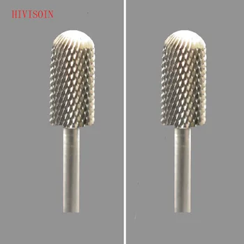 

Silver Small Round Top Bit - HIVISOIN Carbide Nail Drill Bit - F