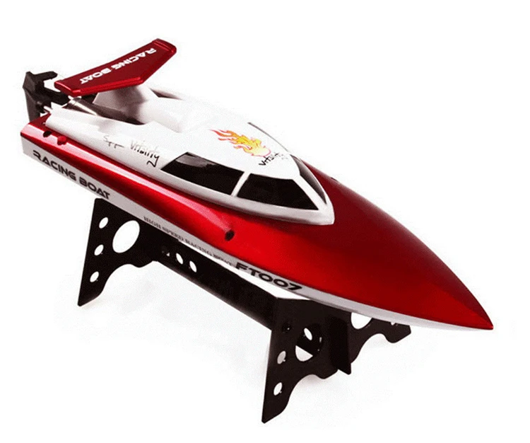 

HIINST Feilun FT007 2.4G Remote Control Boats Electric Boat Bait Cooling High Speed Racing Plastic Red Yellow RC Fishing Boat z3