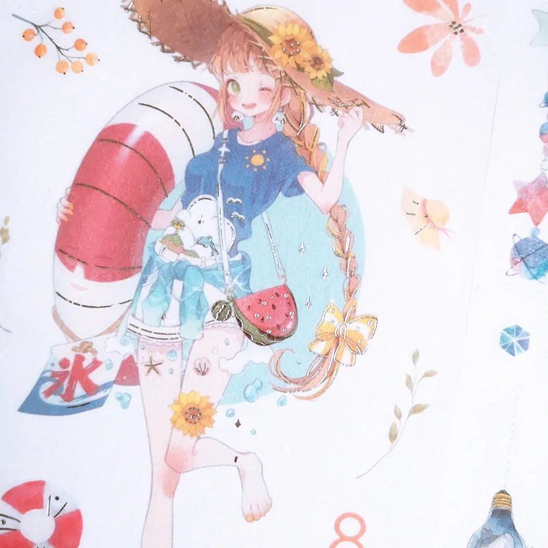 6 шт/лот Kawaii матросские наклейки с Луной Скрапбукинг пуля журнал стикер s милый ручной работы декоративный японский стикер для канцелярских товаров
