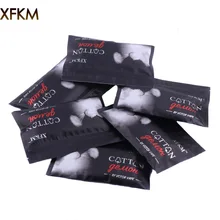XFKM-vaporizador de algodón orgánico Original, mejor que el algodón para cigarrillo electrónico RDA reconstruible RBA, atomizador artesanal