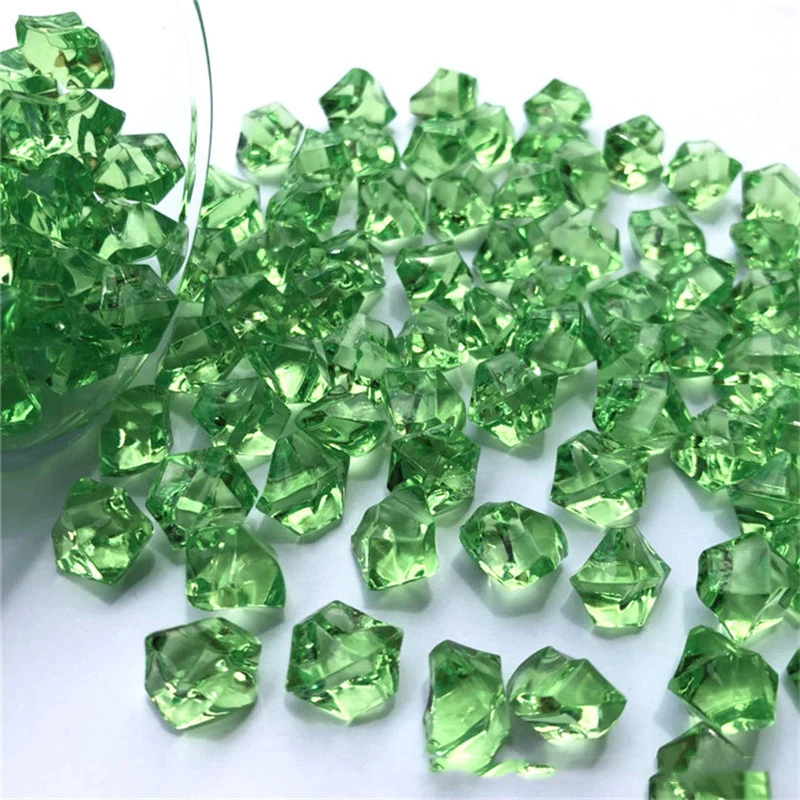 

150Pcs Display Acrylic Stones Centerpiece Decoration Gem Vase Pebbles Ornaments
