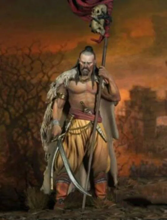 

Unassambled 1/24 75MM ancient warrior with Cloak Resin figure miniature model kits Unpainted