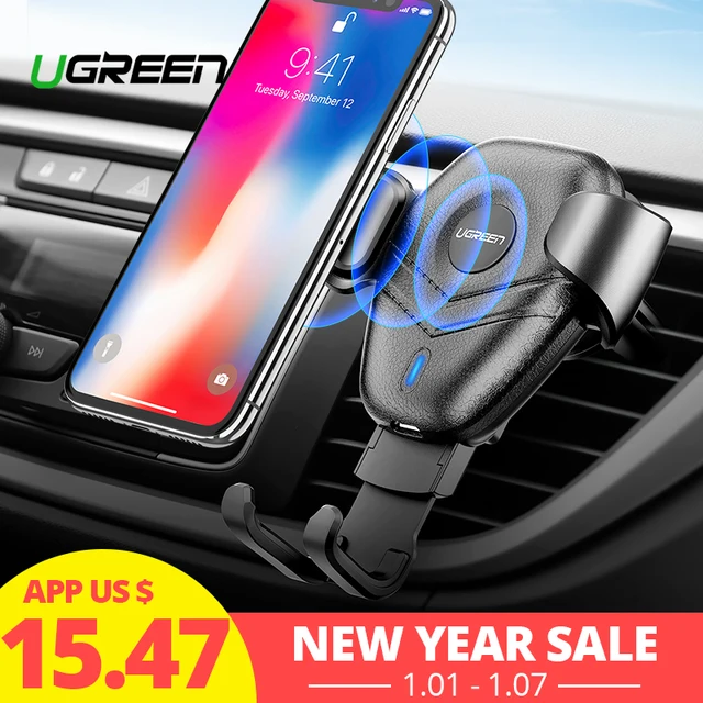 Cheap Ugreen Qi Car Wireless Charger for iPhone Xs XR X 8 10W Fast Wireless Charging for Samsung Galaxy S9 S8 Car Phone Holder Charger Cheap Ugreen Qi Car Wireless Charger for iPhone Xs XR X 8 10W Fast Wireless Charging for Samsung Galaxy S9 S8 Car Phone Holder Charger