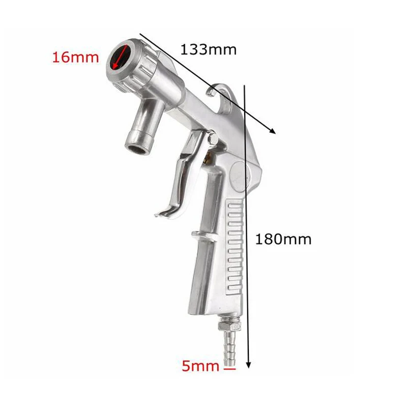 Пескоструйная подача пистолет воздушный сифон Пескоструйный абразивный инструмент керамические насадки наконечники комплект
