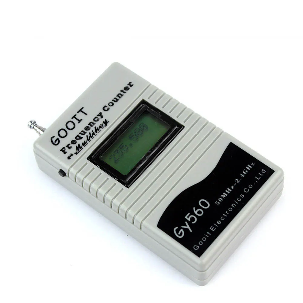 

Portable GY560 50MHz~2.4GHz Radio Frequency Digital Channel Scanner Tool Device QJ888