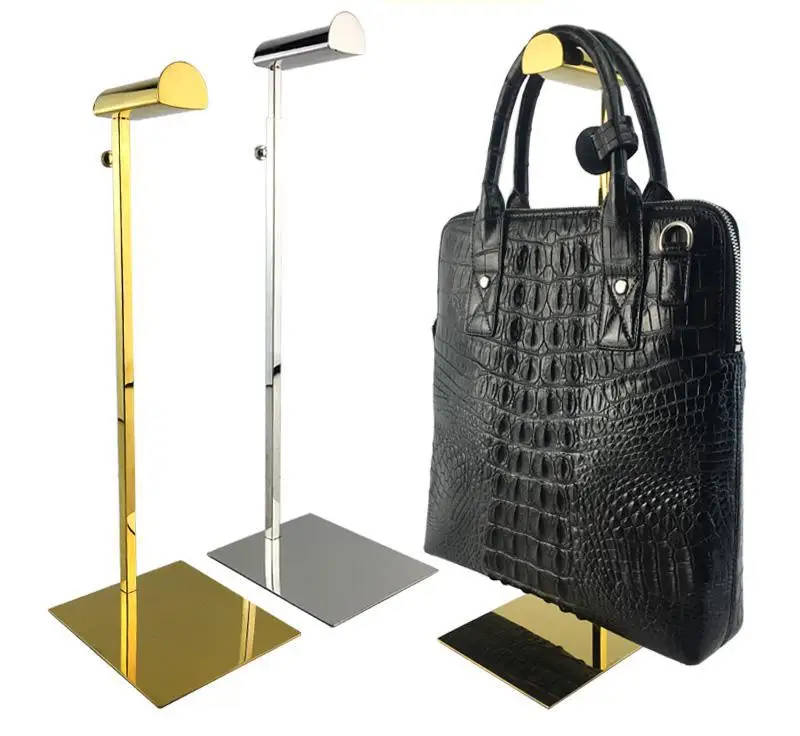 Clothing Store Stainless Steel Display Rack Men Women Bags Brace Hook