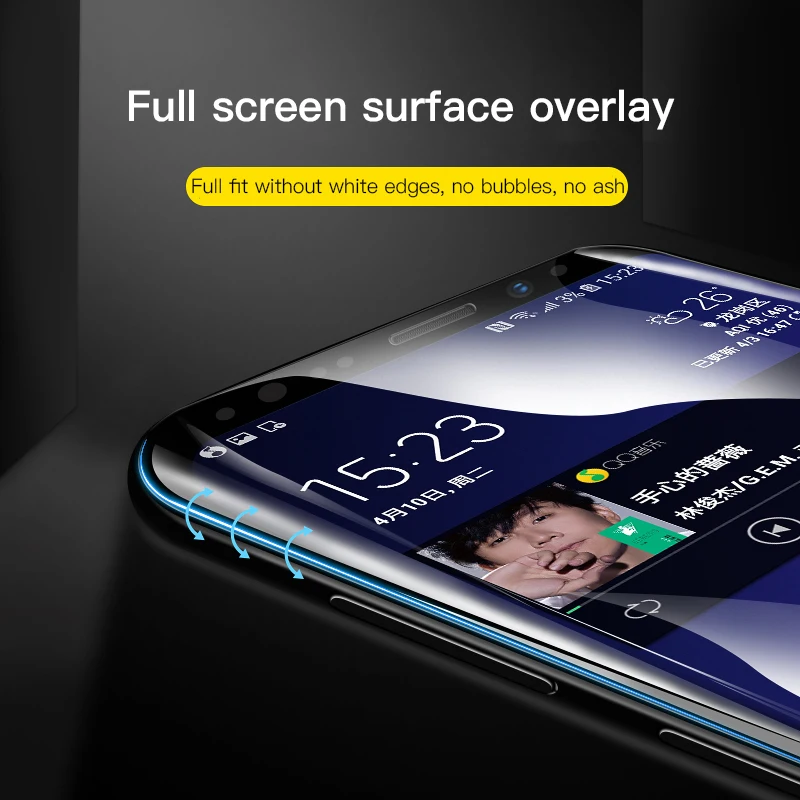 9D полное покрытие мягкая Гидрогелевая пленка для samsung Galaxy Note 10 9 8 S8 S9 S10 e Plus Защита экрана для samsung S7 Edge не стекло