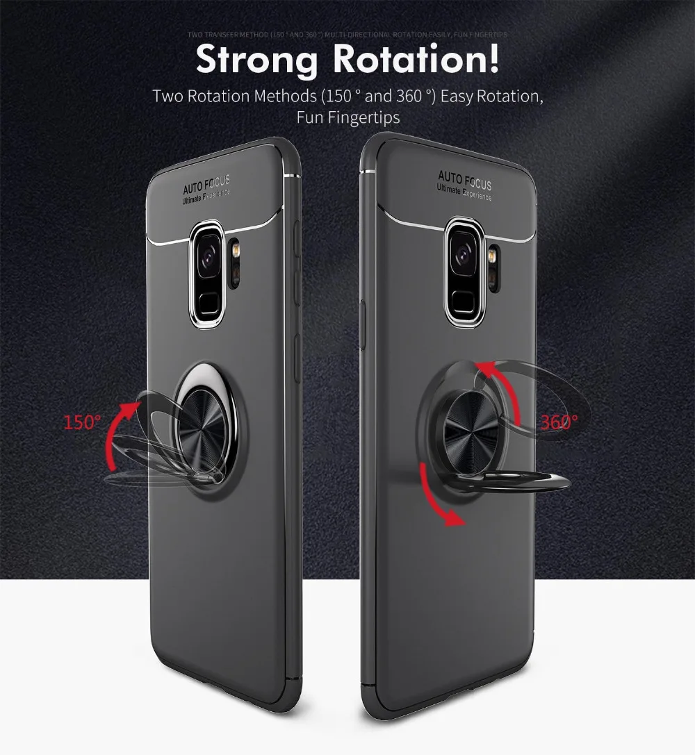 

Ultra-thin stealth bracket shell case for Samsung S9 S8 Plus integrated tpu case for samsung A6 2018 plus J6 J8 2018 J530 coque