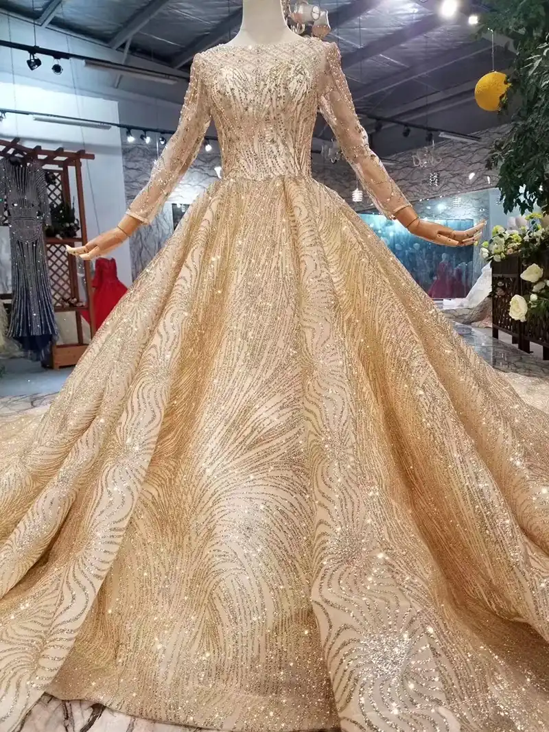 gold gown design