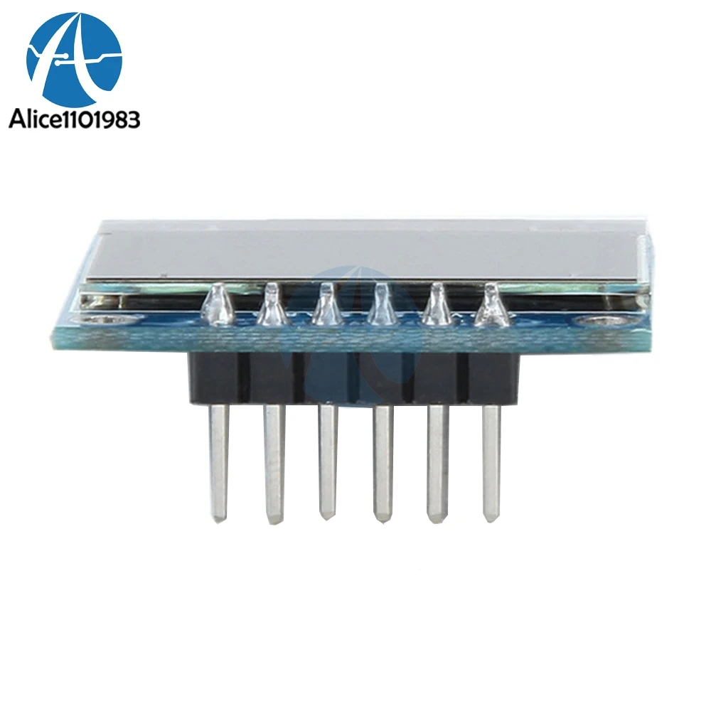 SSD136 0,96 дюймов 6Pin 12864 SPI IIC IEC цифровой OLED ЖК-дисплей модуль 0,96 ''плата для Arduino 51 SMT32 привод желтый синий
