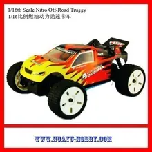 nitro car 1 16th 4WD Scale 7cxp nitro engine Off Road Truggy Toys 94283 RTR