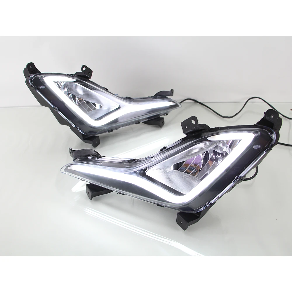2pcs Car DRL Kit for HYUNDAI ELANTRA 2014 2015 LED Daytime Running