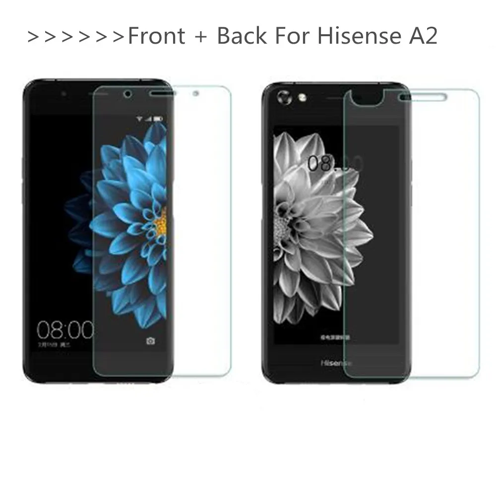 2 шт. закаленное стекло 9H для защиты экрана Hisense A2|Защитные стёкла и плёнки| |