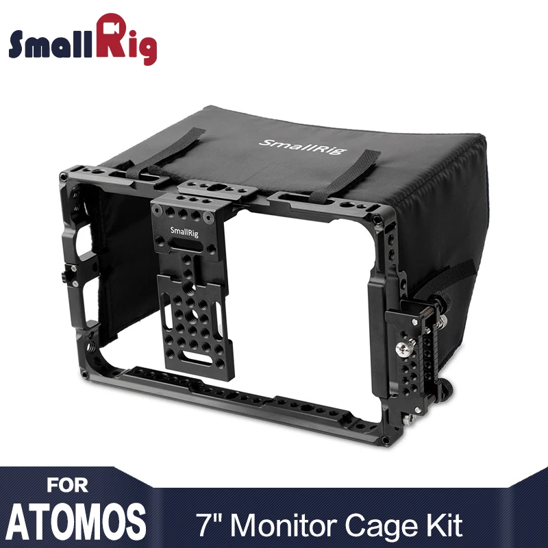 

SmallRig Monitor Cage for ATOMOS Shogun Inferno and Flame Series with Free Sunhood - 1877
