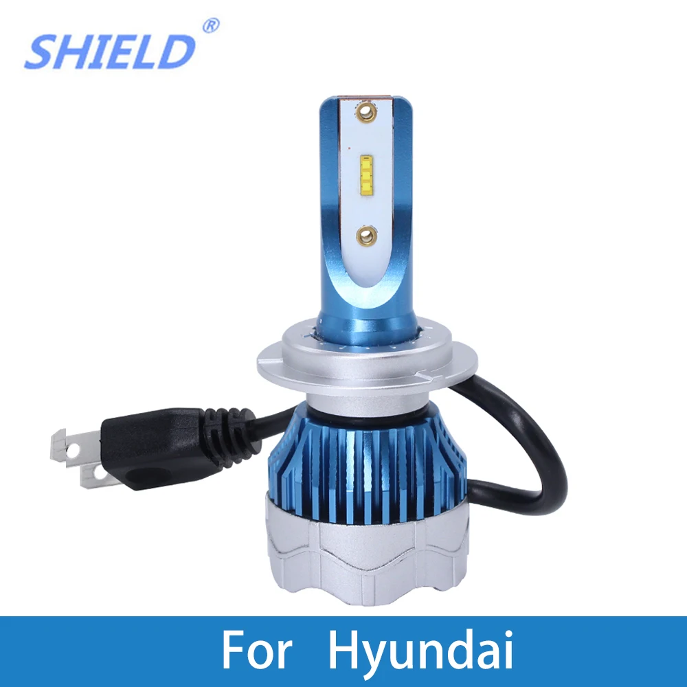 

2Ps Car LED Headlight Kit H4 H7 led 9006 9005 H1 H3 CSP Chips For Hyundai Creta/IX35/Tucson/Solaris/Santa fe/Accent/Azera/Lantra