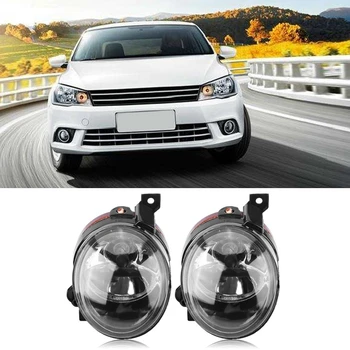 

1 Pair Car Front Bumper Foglight Fog Light Driving Lamp for JETTA GOLF MK5 CADDY Super bright LED inside Low power waterproof