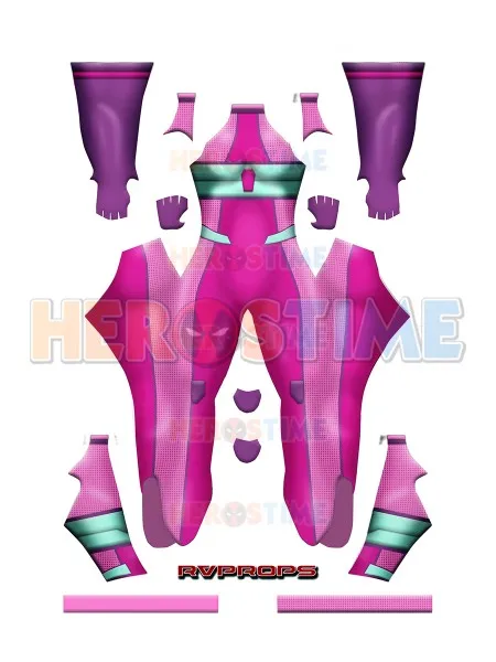

Aelita Schaeffer Cosplay Costume Code Lyoko Maya Suit 3D Print Lycra Spandex Zentai Halloween Aelita Schaeffer Hopper Bodysuit