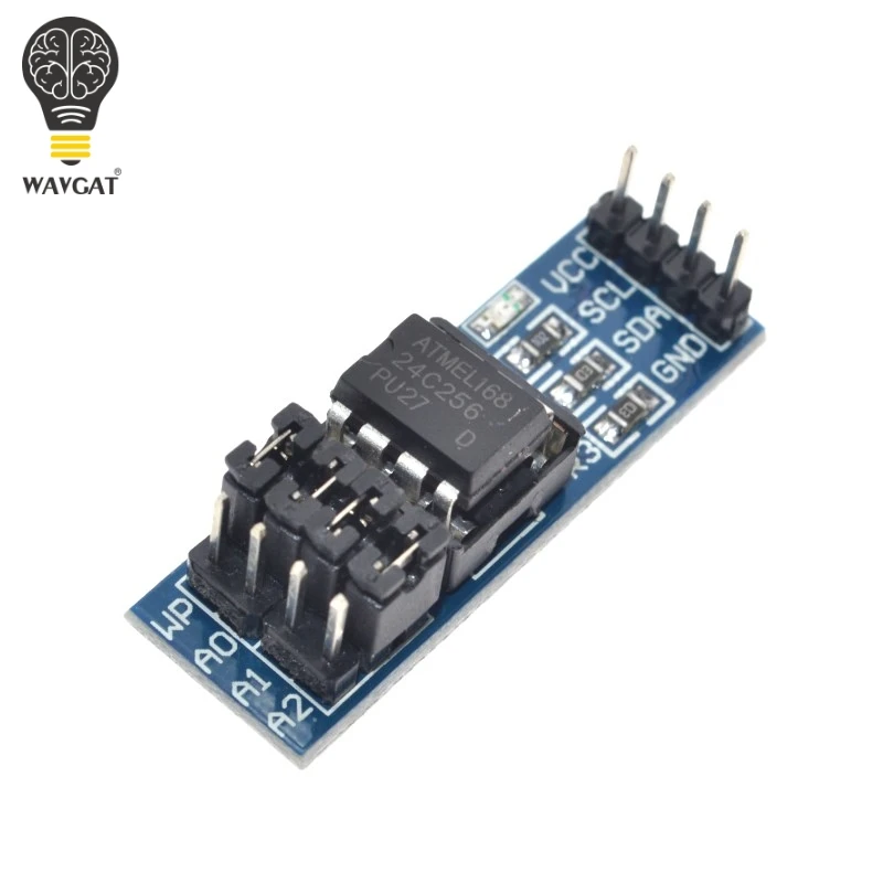 AT24C256 24C256 IEC интерфейс EEPROM модуль памяти WAVGAT