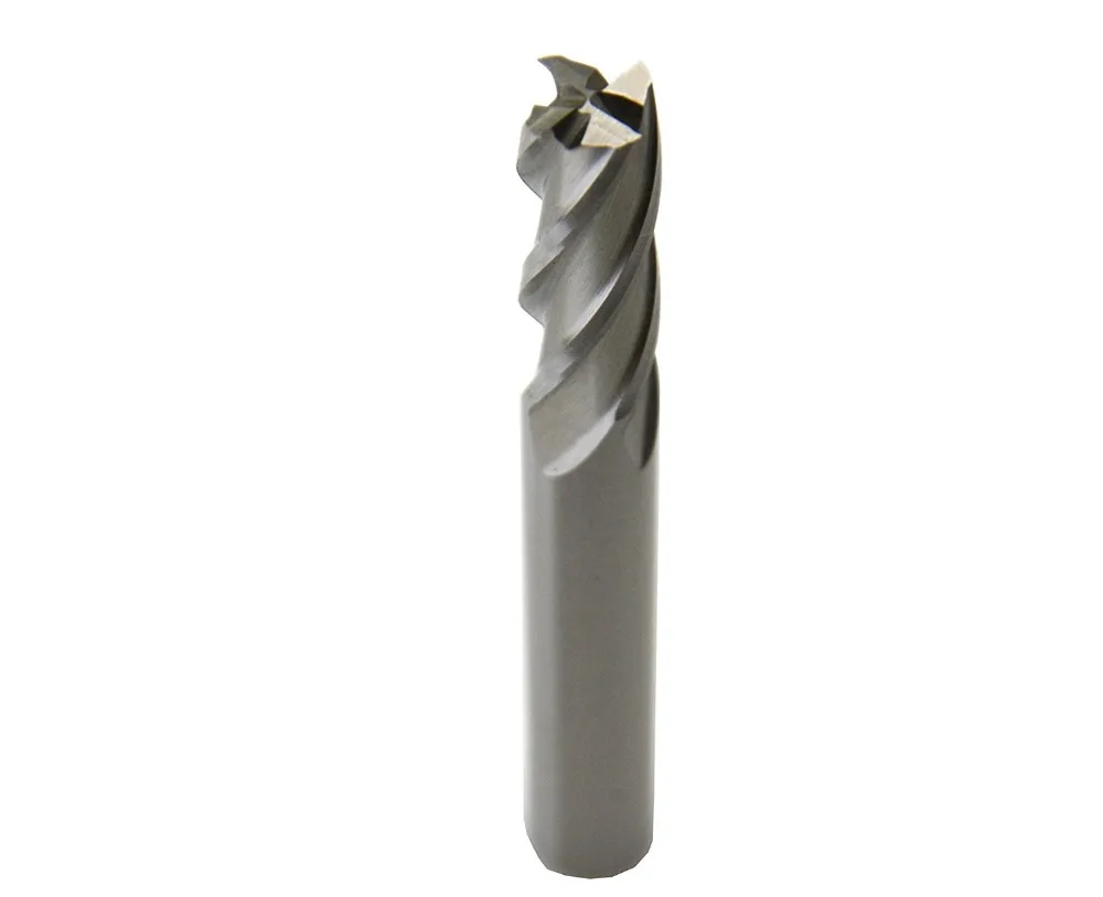 Carbide End Mill CNC Tools HSS Diameter 4 Blades Flute Milling Cutter
