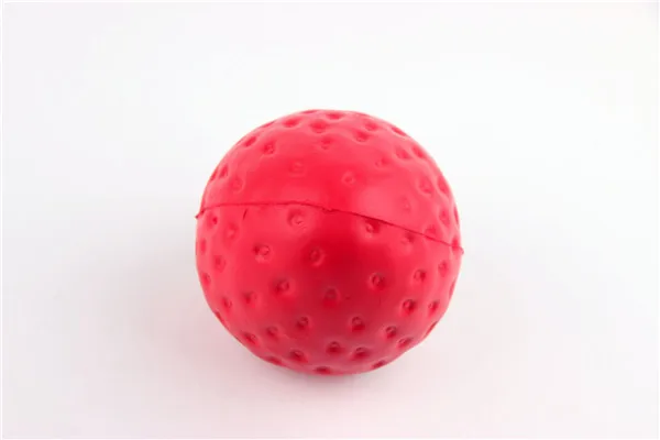 Big Jumbo Juicy Squishy Strawberry Fake Artificial Food Fruit Memory Foam Venting toys - 11