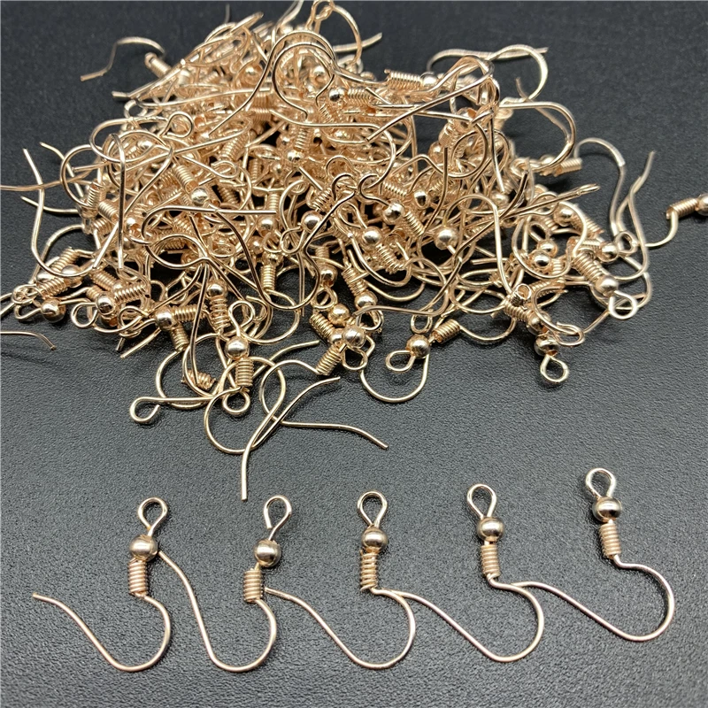 100pcs 20x17mm Earring Findings Earrings Clasps Hooks Fittings DIY Jewelry Making Alloy Hook Drop earrings Accessories