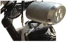 2 in1 LED LAMP electric scooter headlight cycling frontlight Moped headlamp 24V36v48v with horn & switch scooter parts