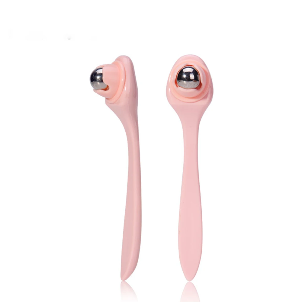 Women Useful Health Care Face Massage Stainless Steel Eye Roller Balls