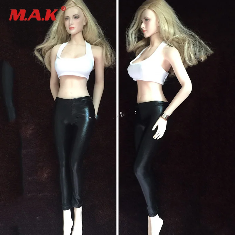 1//6 Scale Female Mini Shorts Jeans Short Pants for 12/'/'Action Figure White