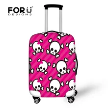 FORUDESIGNS/спандекс Водонепроницаемый аксессуары для путешествий, чемодана Защитная крышка для 18/20/22/24/26/28/30 дюймов чемодан чехол