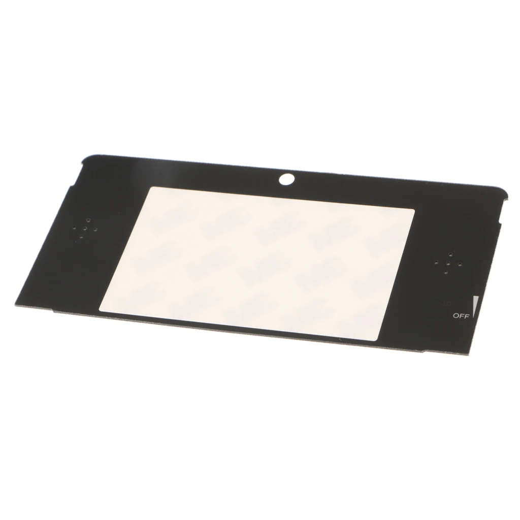 Top Front LCD Screen Display Glass Cover UP Replacement For Nintendo 3DS Mirror Fix Damaged / broken Parts Glasses Cover