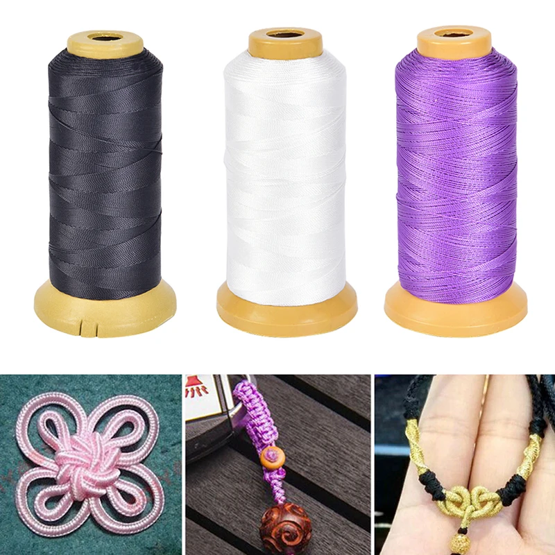 

0.4mm 500M Nylon Cord Thread Rope Beading Braided String Cord DIY Jewelry Making