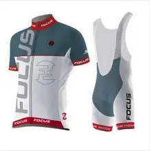 2016 Men’s Summer Bike Cycling Jersey Set Focus Breathable Sport Jerseys Bib Set Comfort Polyester Short Sleeve Cycling Clothing