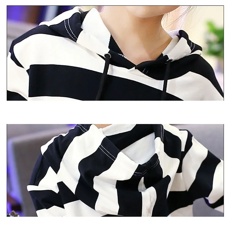 hooded long t shirts dresses for teenage baby girls autumn striped star printed dress clothing kid casual long sleeve dress baby (4)