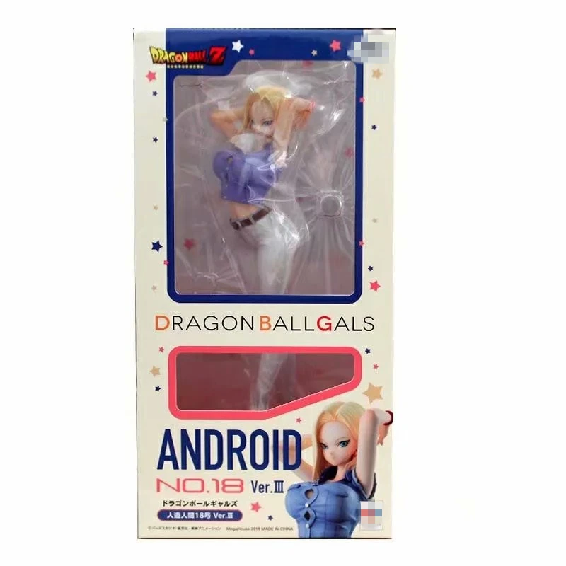 Dragon Ball Z Android 21 Figure Battle Model PVC Statue No Bra No Box