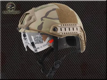 

2017 NEW Emerson Airsoft Base Jump Helmet with Protective Goggle Masks (MC) Military Type helmet