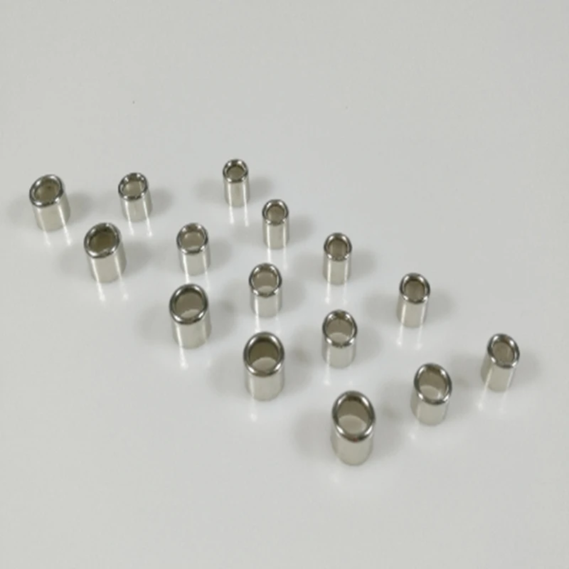 10pcs stainless steel cable end sleeve cap cable fitting outer diameter