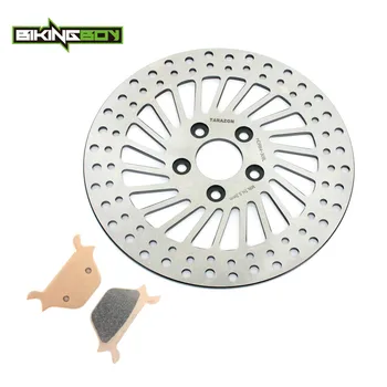 

BIKINGBOY Front Brake Disk Disc Rotor Pads for Sportster XLH FXD FXDL FXDWG FXR FXRS FXRS FXRT FXLR Low Rider FXST FLST FLSTF 98