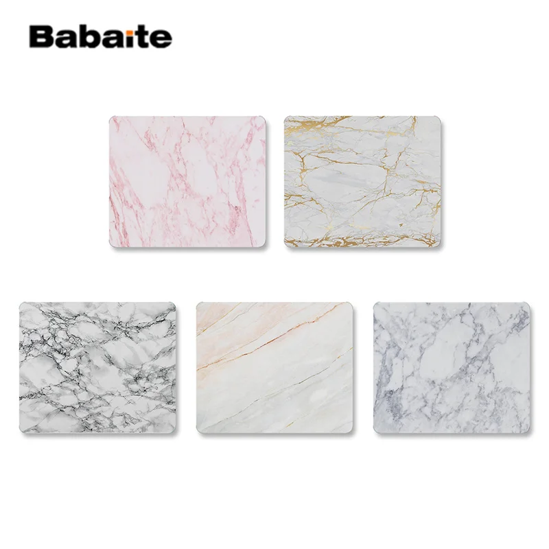 

Babaite Boy Gift Pad Marble Rubber Mouse Durable Desktop Mousepad Top Selling Wholesale Gaming Pad mouse