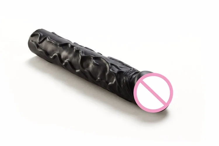 BIG Black horse long thick huge dildo adult sex toys for women Realistic male artificial silicone penis Sex Toys for woman 6