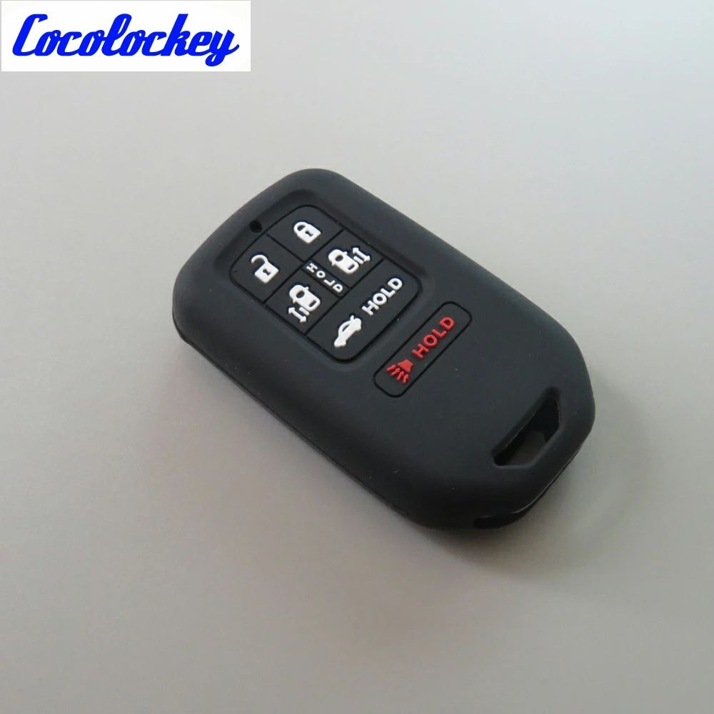 Cocolockey силиконовый чехол для автомобильного ключа ключей держатель Honda Odyssey 6