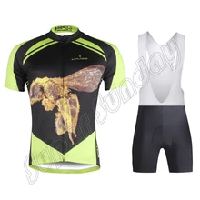 Мужские летние майки для велоспорта, спортивная одежда для велоспорта, короткий рукав, велосипедные шорты, шорты на лямках,, QI17DT1