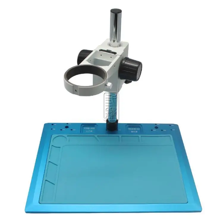 

Multifunctional Double Fine Tune Lift Bracket Stand for CCD Electronic Digital Microscope Eyepiece Industrial Camera 10A